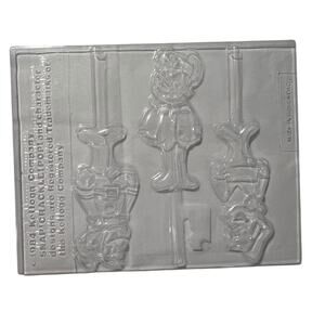 Vintage 1984 Kellogg Snap Crackle Pop Cereal Character Lollipop Molds